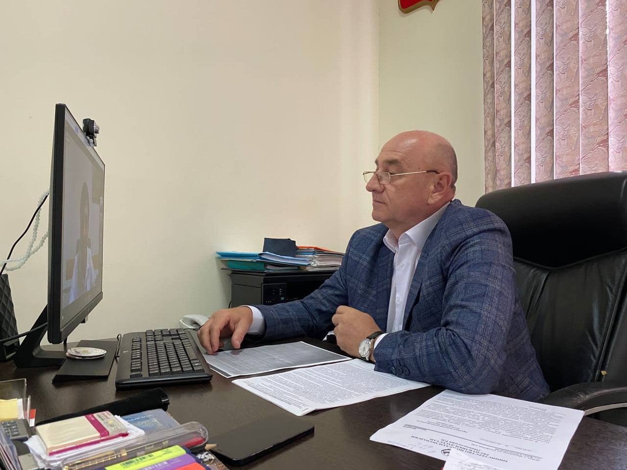 Первый заместитель руководителя Миннаца РД провел "ГосСтарт. Диалог"