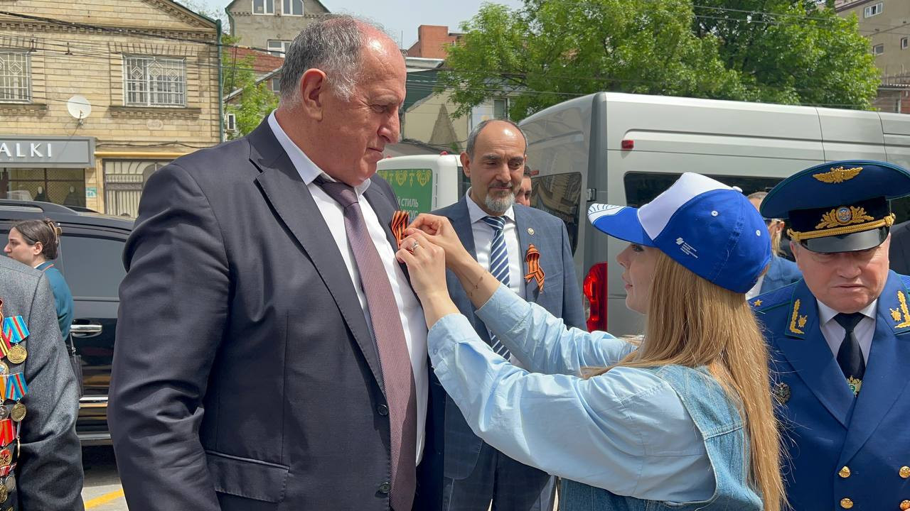 В Дагестане стартовала ежегодная акция памяти “Георгиевская ленточка”, приуроченная к празднованию Победы в Великой Отечественной войне