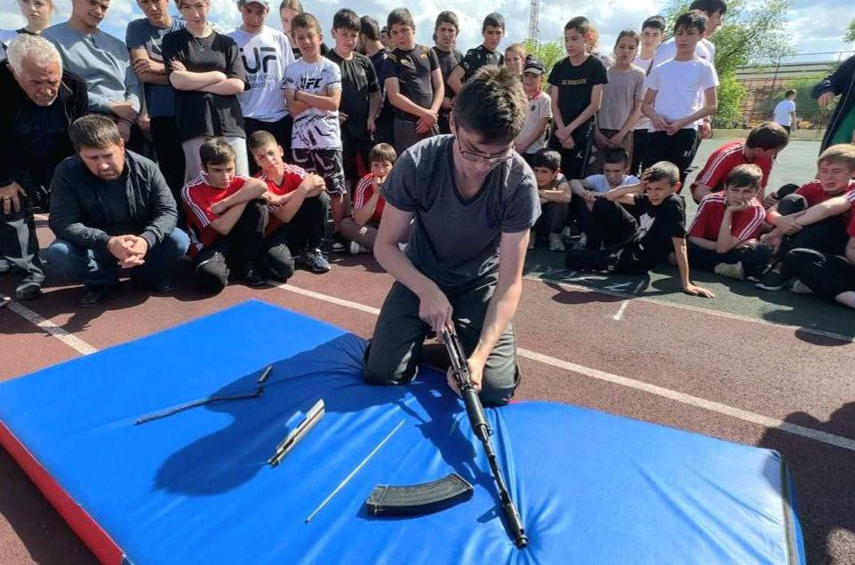 В Дагестане проходят зональные этапы военно-патриотической игры Зарница 2.0