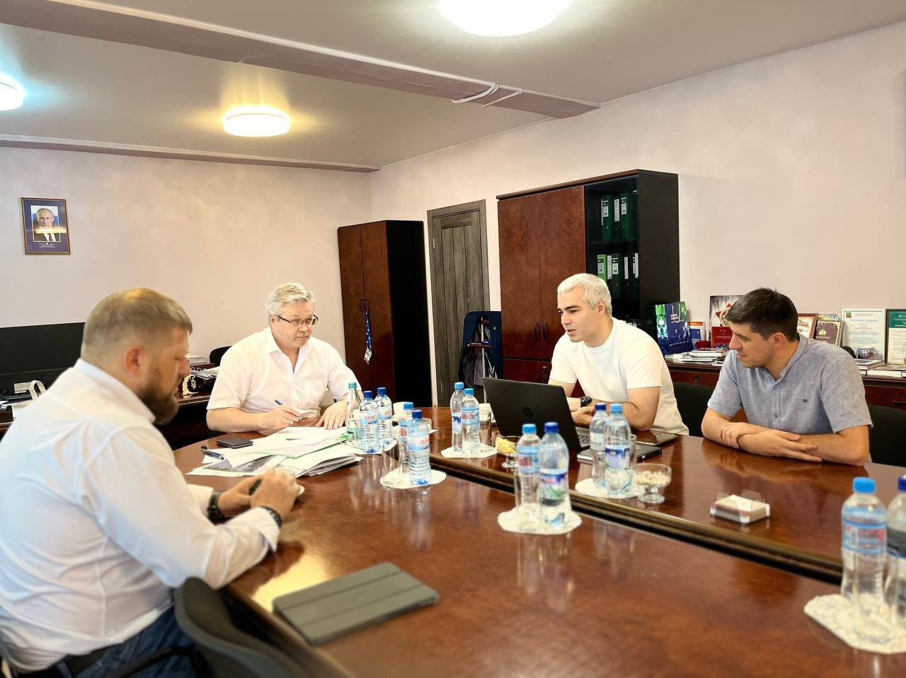 Сотрудник Министерства по делам молодежи Республики Дагестан с рабочим визитом прибыл в г. Мелитополь