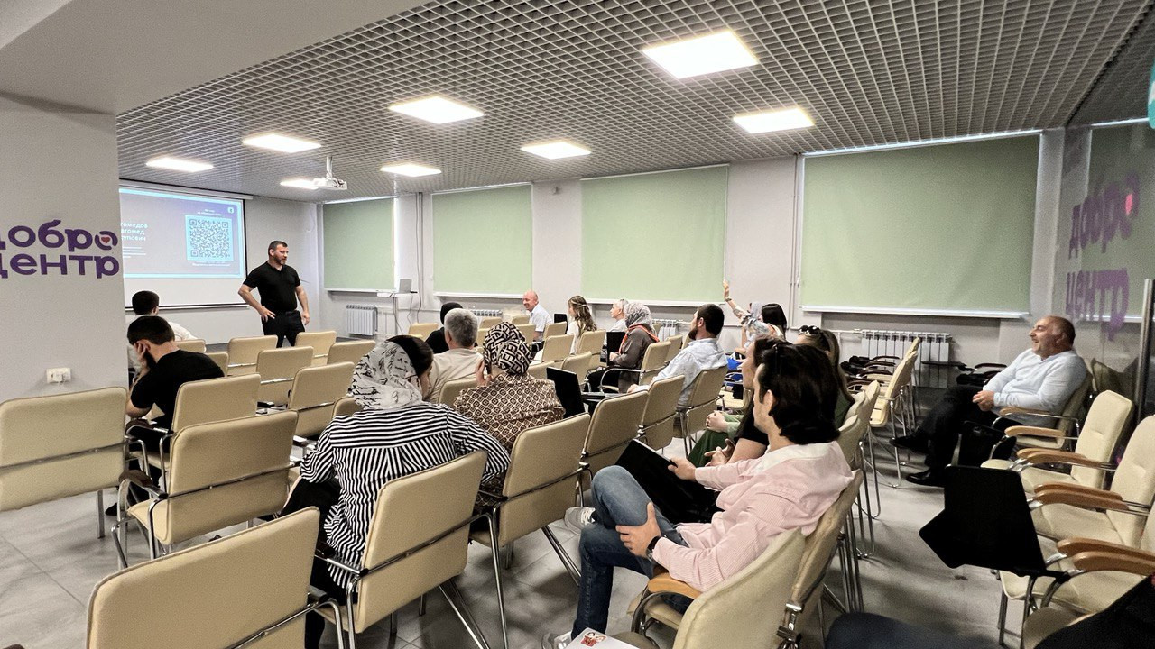 Семинар «Организация профилактической работы с молодежью по профилактике терроризма в молодежной среде» состоялся в Ресурсном центре добровольчества Дагестана