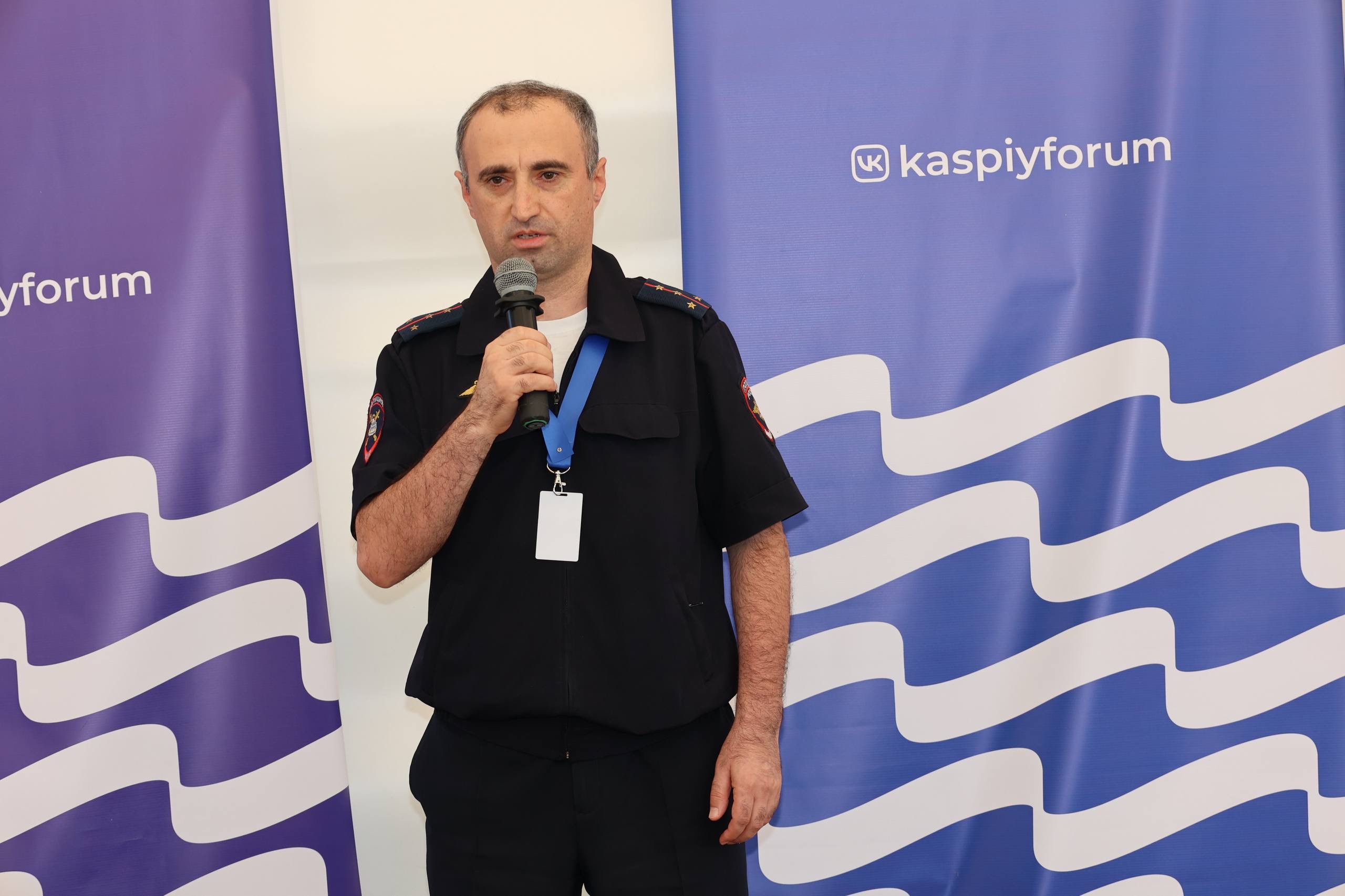 На форуме «Каспий» прошла лекция о культуре поведения на дороге для молодежи