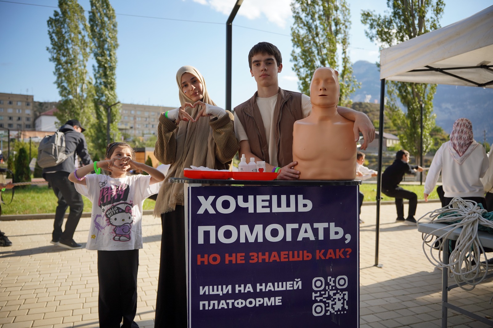 В Дагестане продолжается реализация молодежного патриотического проекта: выездные агитационные бригады