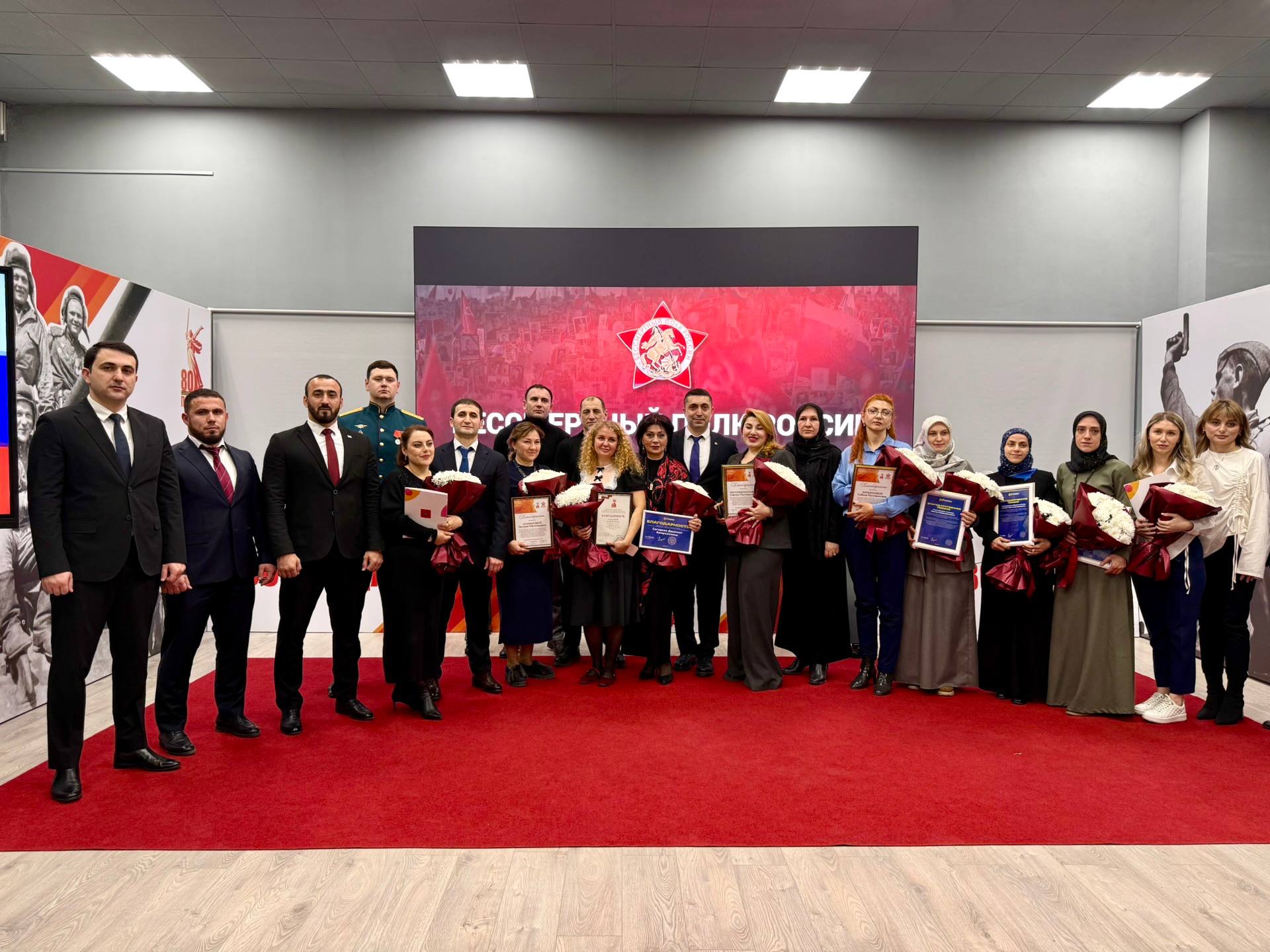 Церемония награждения прошла в Музее боевой славы Республики Дагестан