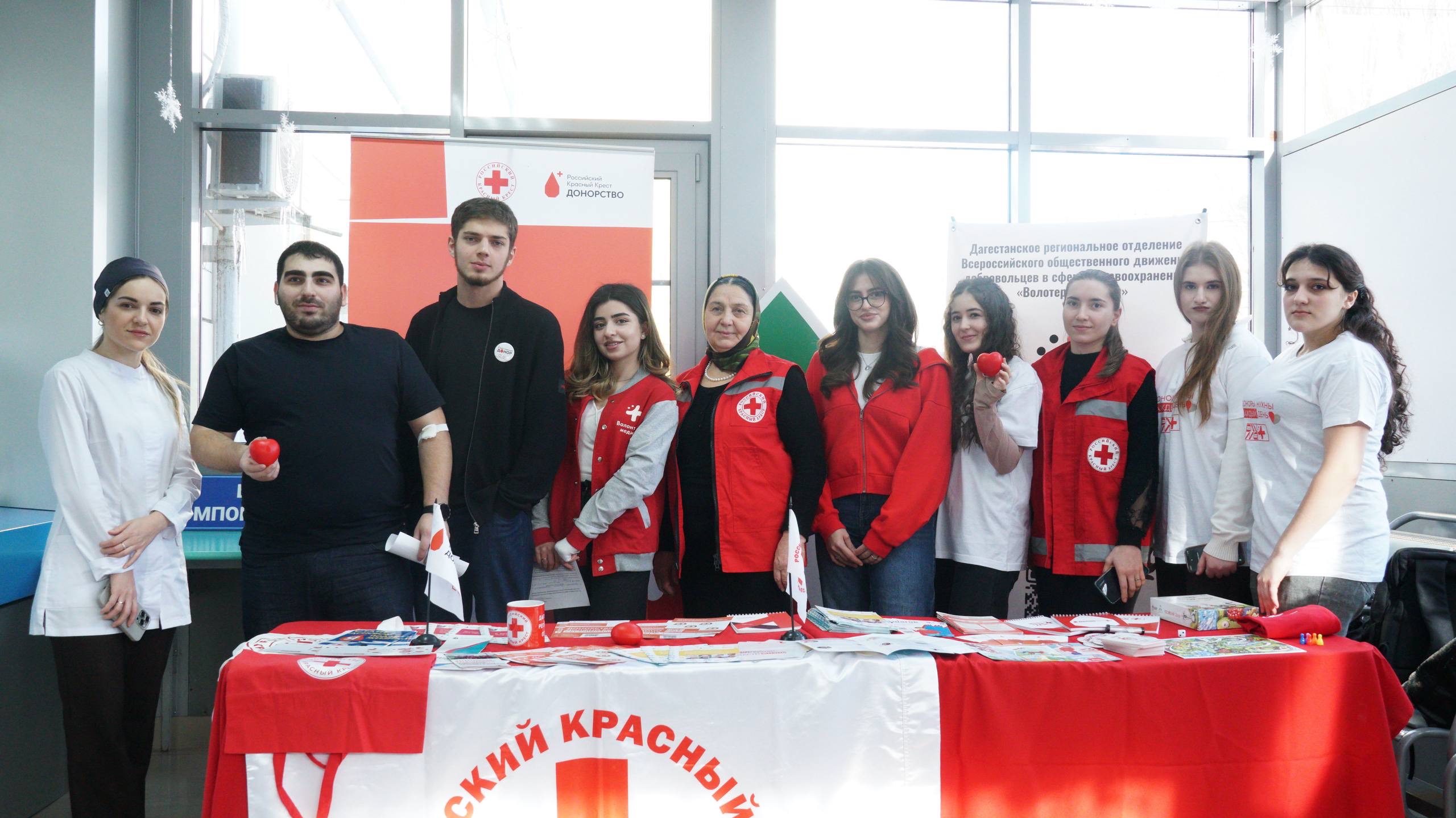 В Махачкале прошла донорская акция ко Дню студента