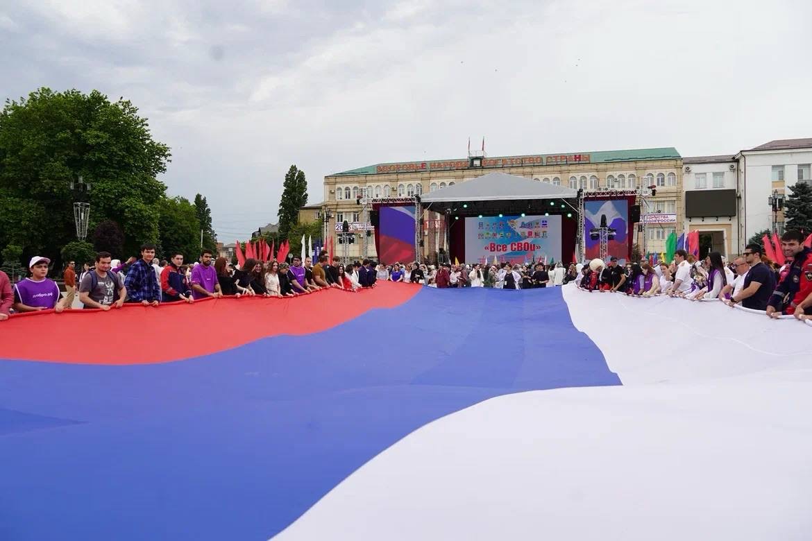В Дагестане прошли праздничные мероприятия ко Дню России