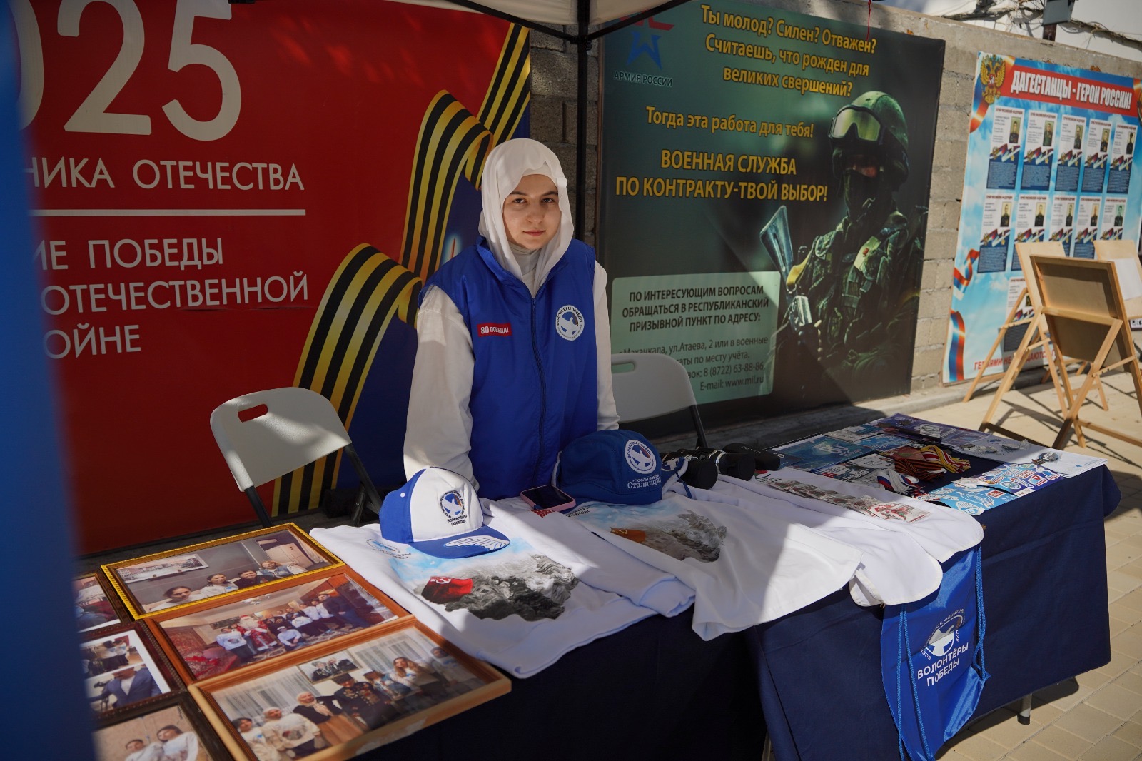 В Дагестане продолжается реализация молодежного патриотического проекта: выездные агитационные бригады