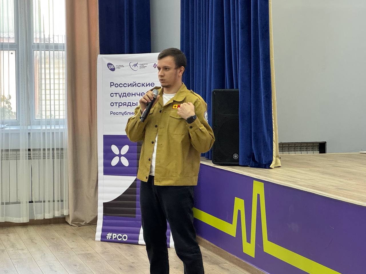 В Махачкале прошла «Школа бойца» для новичков студенческих отрядов