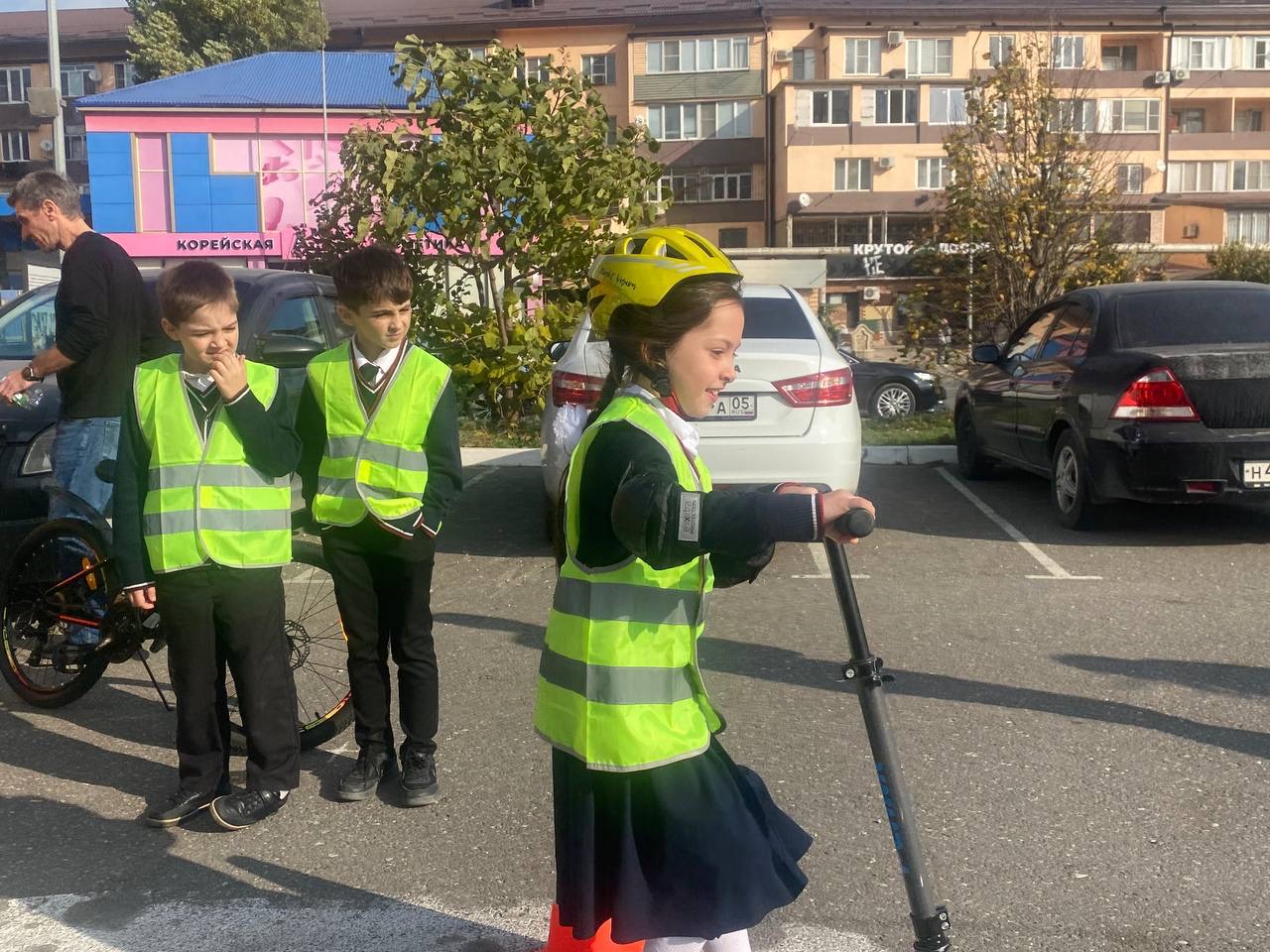 В Махачкале почтили память жертв дорожно-транспортных происшествий