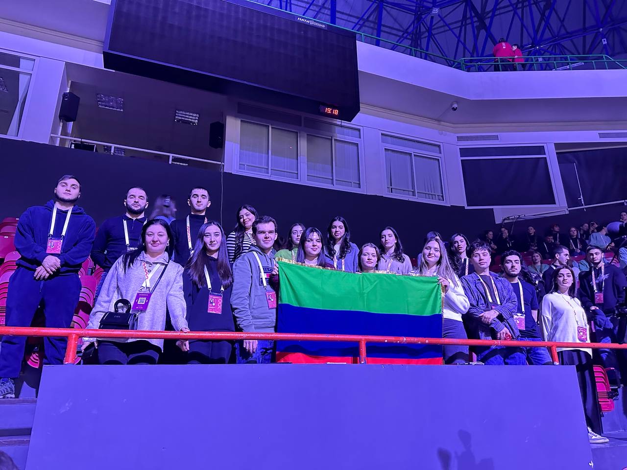 Дагестанская делегация выступает на финале Российского фестиваля «Студенческая весна» в Казани