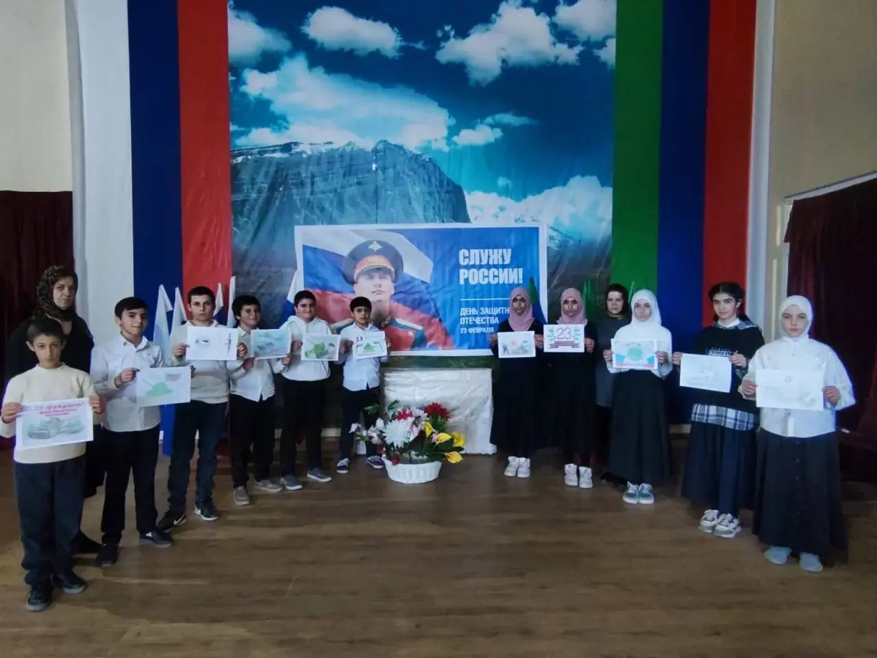 В Дагестане прошли мероприятия ко Дню защитника Отечества