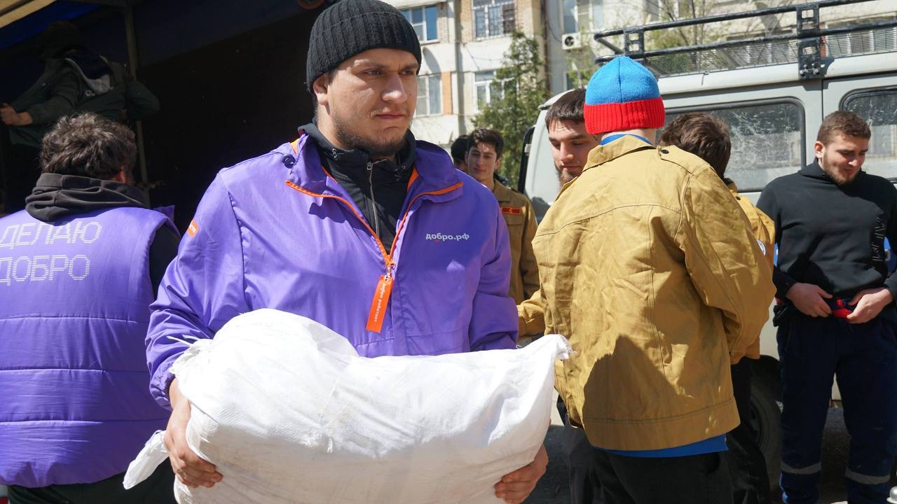 Волонтёры штаба #МЫВМЕСТЕ продолжают отрабатывать заявки жителей пострадавших районов