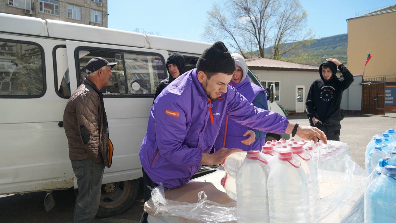 Волонтёры штаба #МЫВМЕСТЕ продолжают отрабатывать заявки жителей пострадавших районов