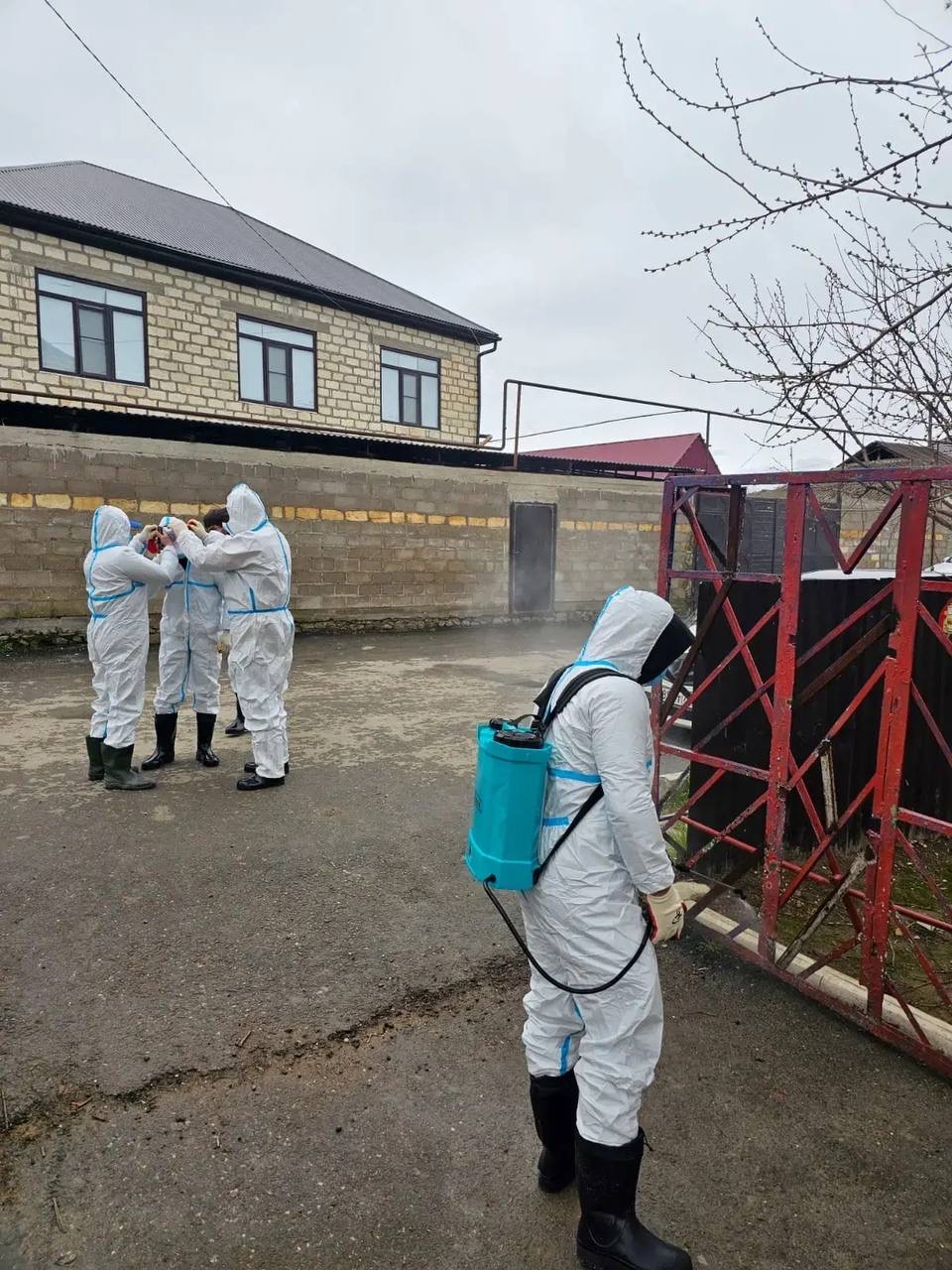 Волонтеры Дагестана приступают к важному этапу работ после последний ЧС — дезинфекции