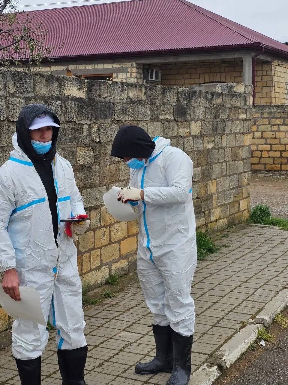 Волонтеры Дагестана приступают к важному этапу работ после последний ЧС — дезинфекции