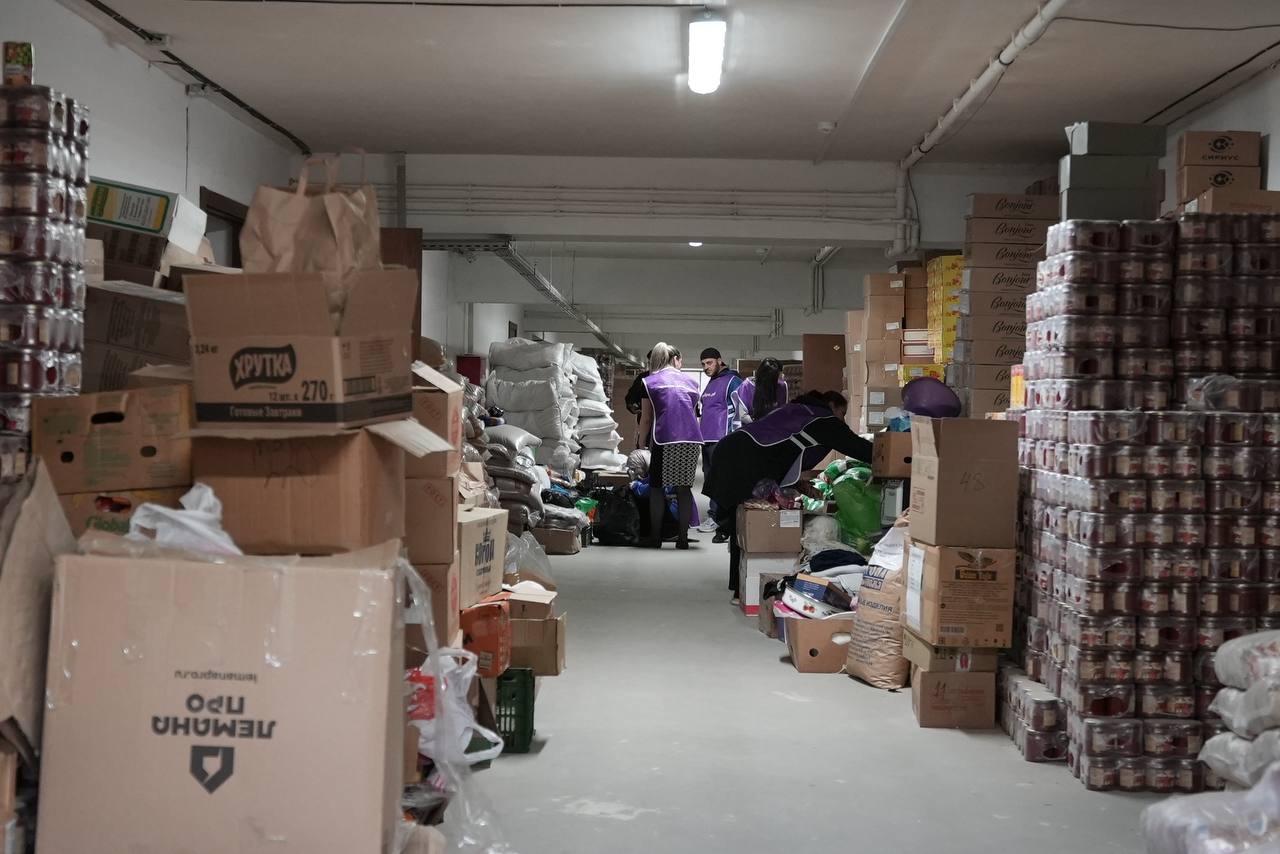 Волонтёрский штаб #МЫВМЕСТЕ продолжает работу в Хасавюртовском районе