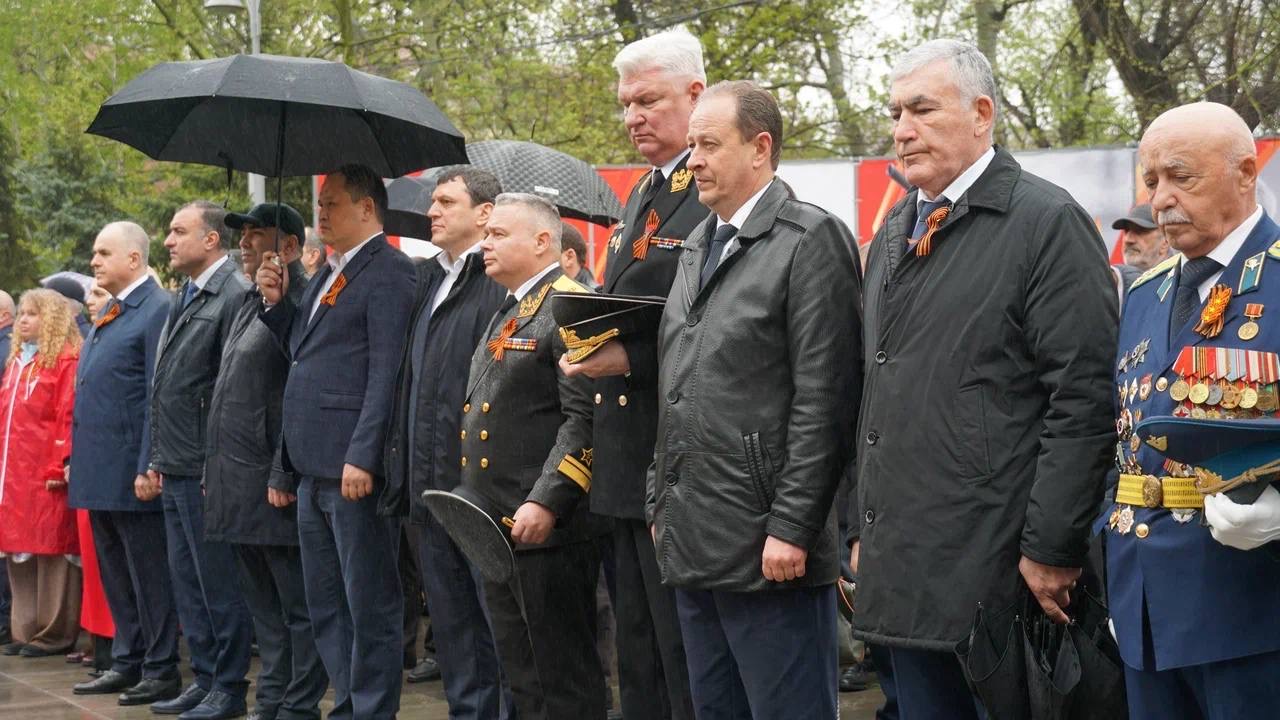 Более 1000 человек стали участниками Республиканской акции «Вахта памяти» в Махачкале