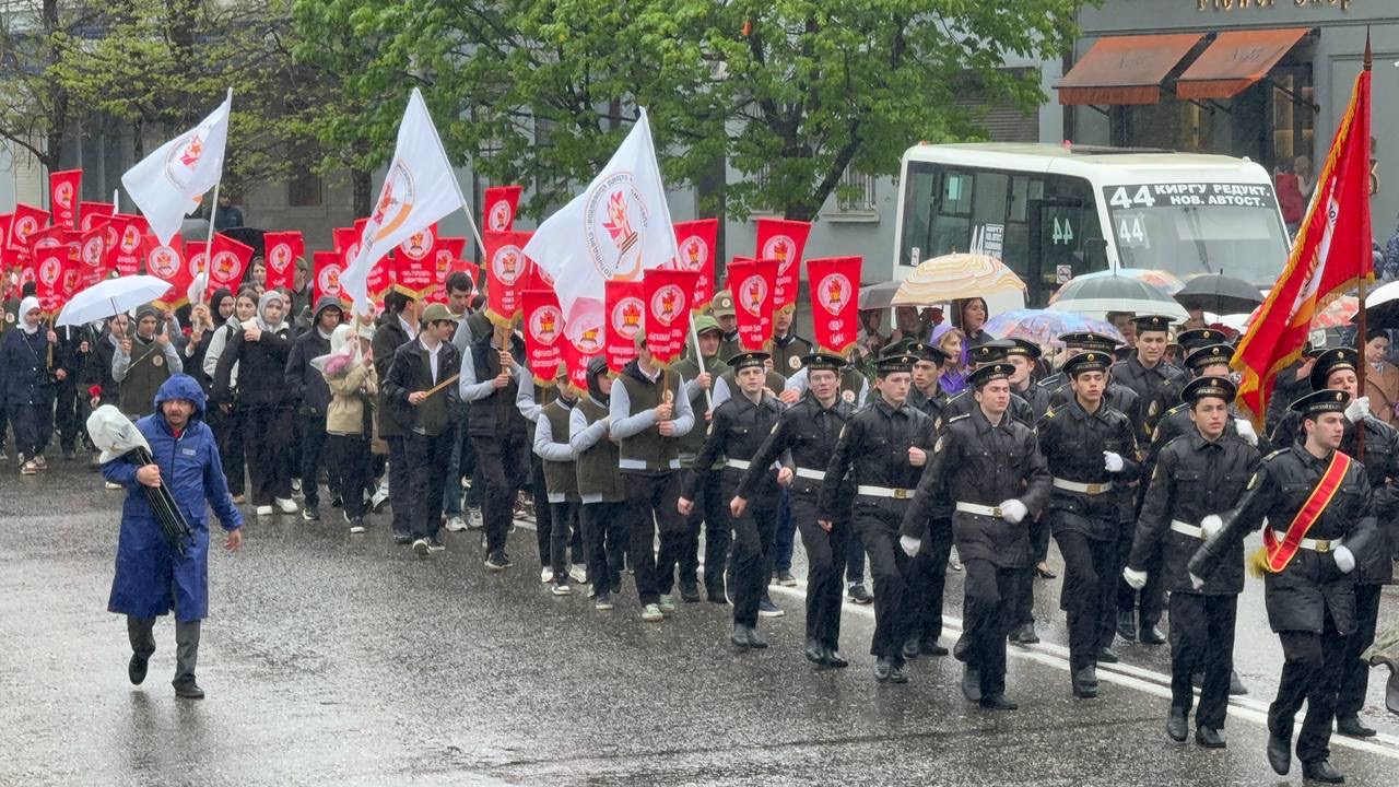 Более 1000 человек стали участниками Республиканской акции «Вахта памяти» в Махачкале
