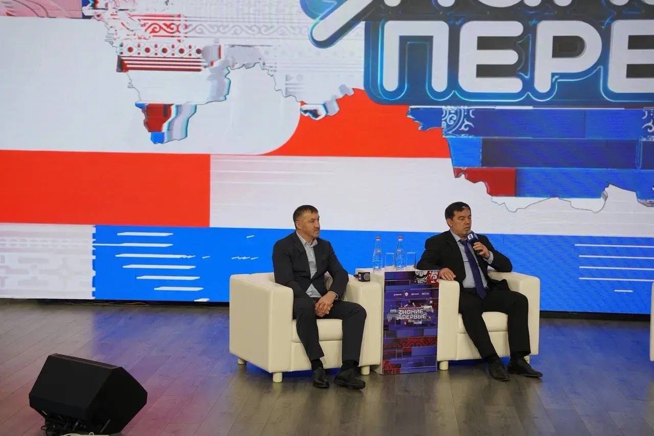 Достижения возможны там, где единство: олимпийские чемпионы Хаджимурад Магомедов и Гайдарбек Гайдарбеков выступили на марафоне Знание.Первые