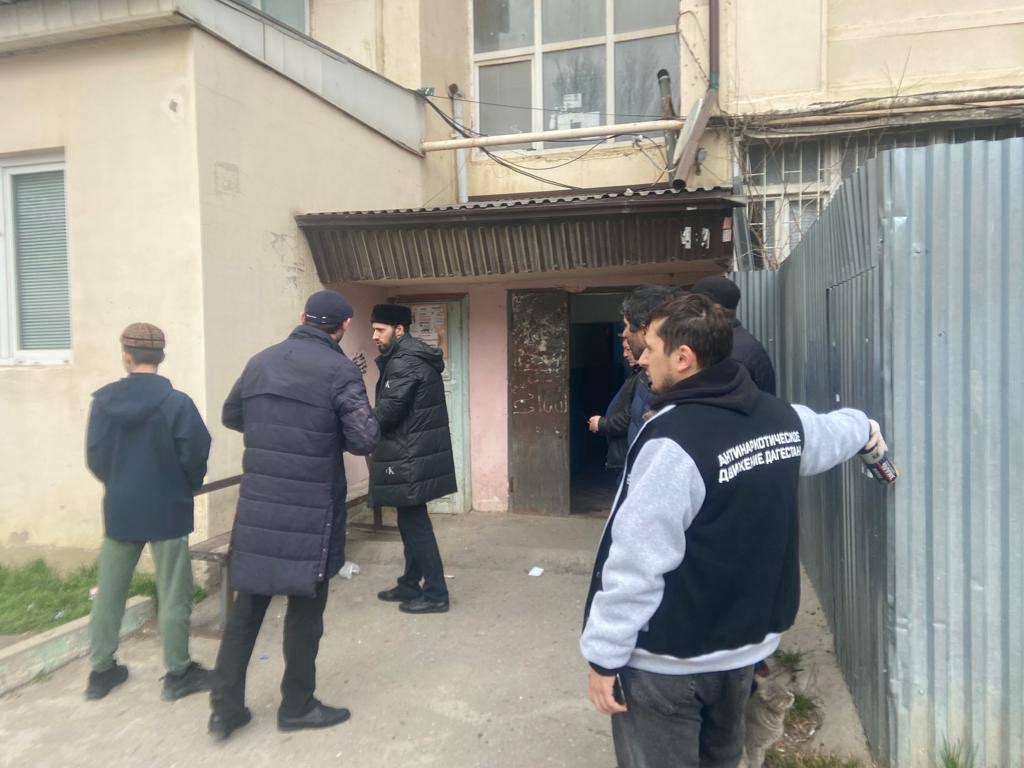 В Махачкале  прошла антинаркотическая акция