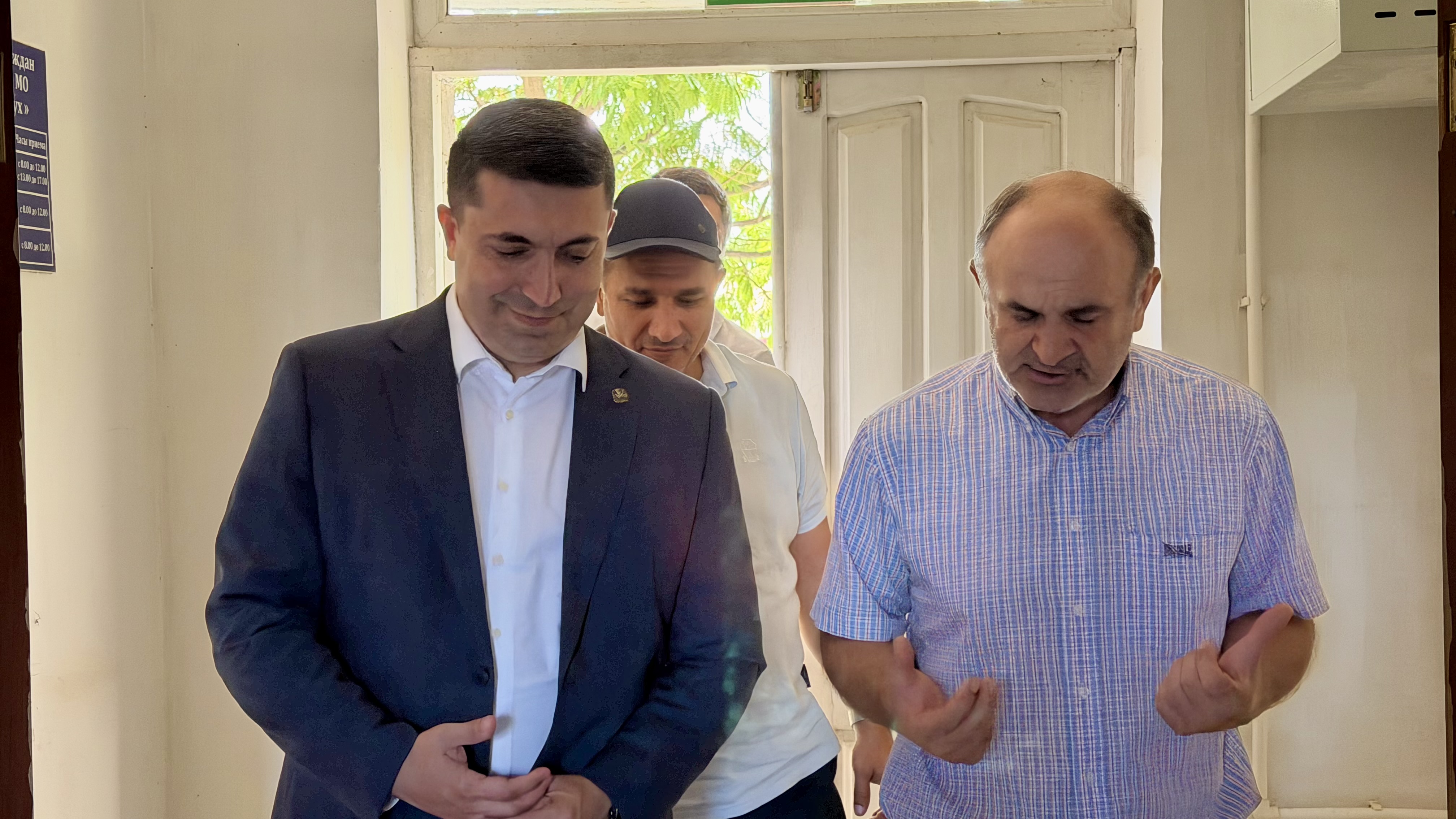 Камил Саидов посетил Буйнакский район с рабочей поездкой