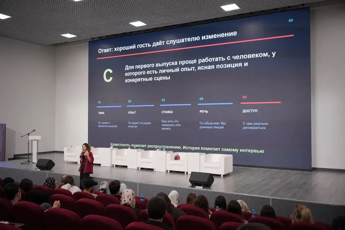 В Махачкале прошло пленарное заседание Академии смыслов проекта «Школа гражданской журналистики»